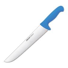 [291923] Couteau boucher 30cm BLEU