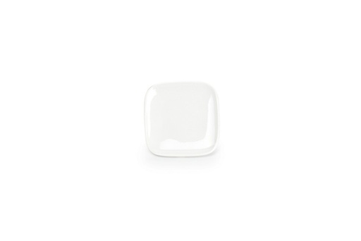 [703300] Assiette plate 11,5x11,5cm blanc Match