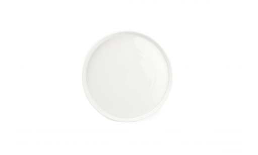 [711114] Assiette plate 22,5xH2cm blanc Gusto