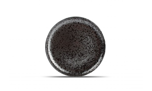 [605001] Assiette plate 26cm black Oxido