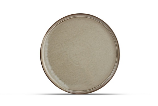 [604651] Assiette plate 27,5cm grey Ceres