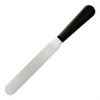 [D404] Couteau spatule à lame droite Hygiplas noir 205mm