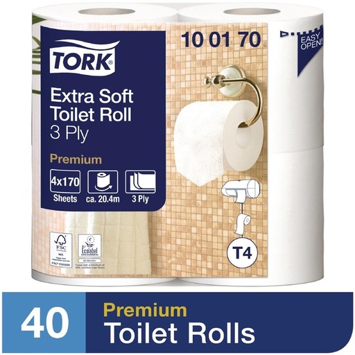 [DB467] Tork ultrazacht toiletpapier 40 rollen